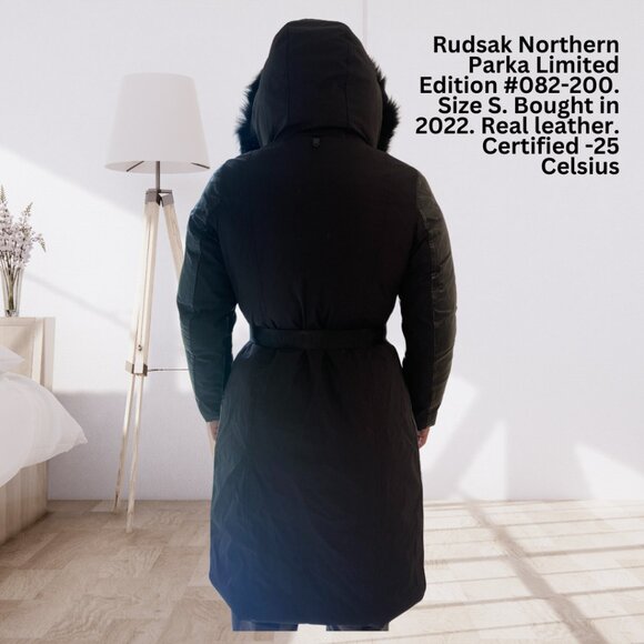 RUDSAK NORTHERN PARKA - WINTER COAT CERTIFIED -25 CELSIUS Size S - Picture 3 of 8